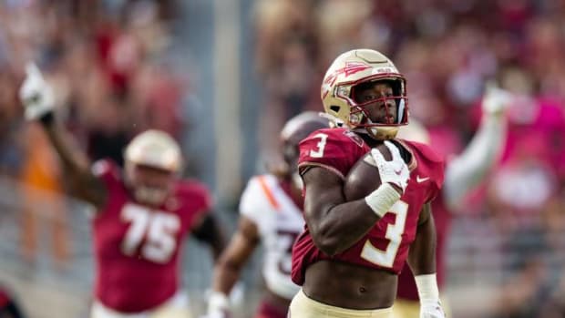 Florida State running back Trey Benson